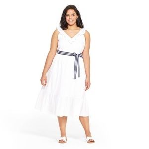 PLUS SIZE Vineyard Vines for Target Ruffle Dress